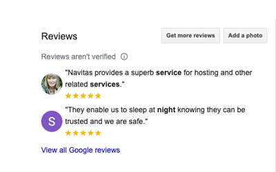 Google My Business Reviews
