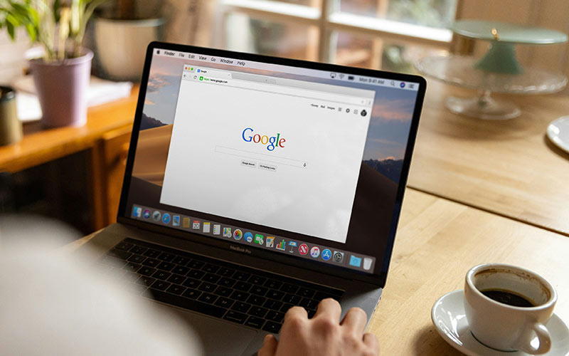 Searching a business on Google