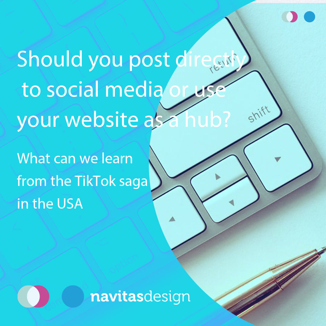 Should you post your content on social media or your website text