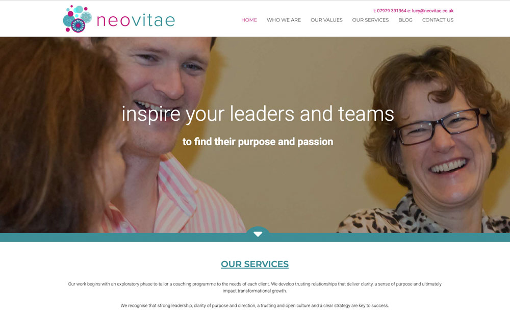 Neovitae website